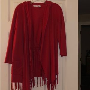 Chico’s Red Open Top